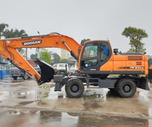 Máy xúc Develon bánh lốp DX210WA