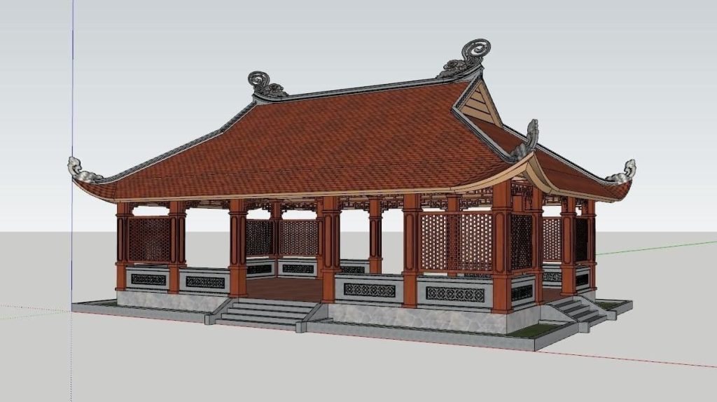 Nhà gỗ lim đẹp