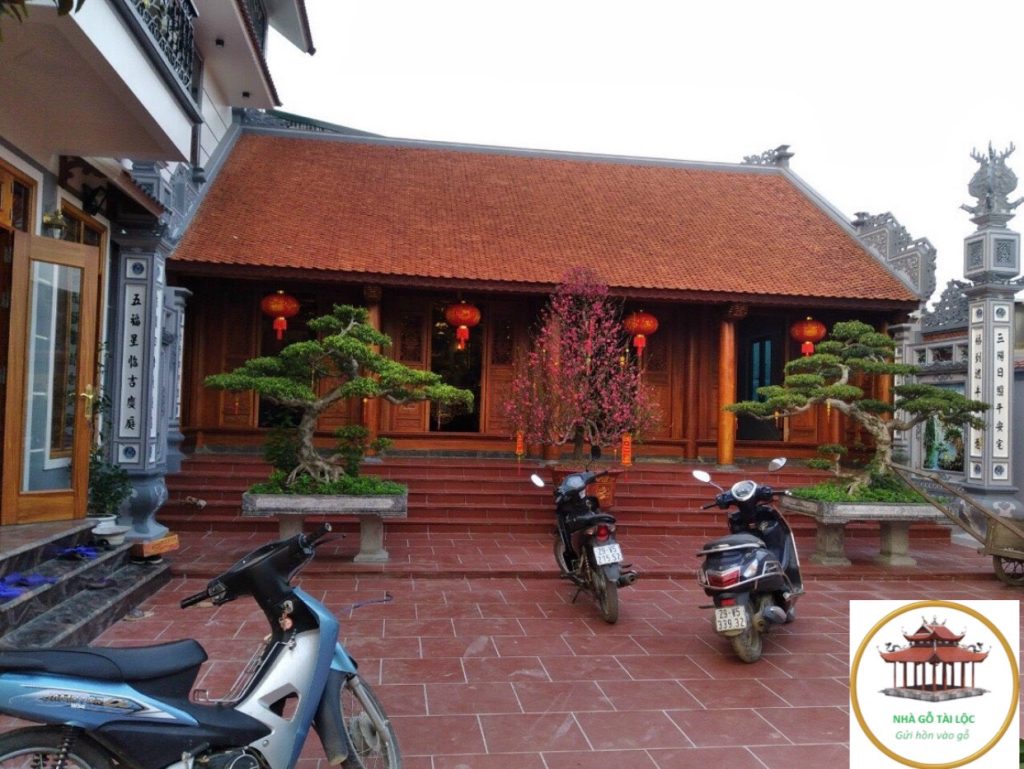 nhà gõ thạch thất