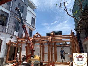 thi công nhà gỗ