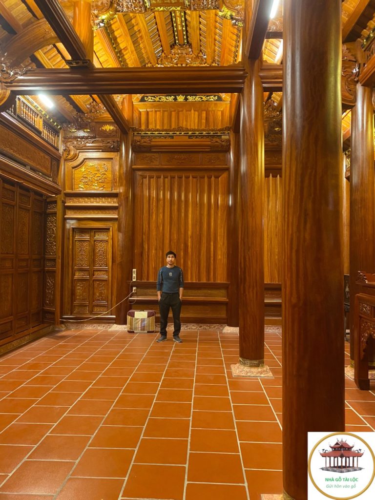 nhà gỗ lim đẹp