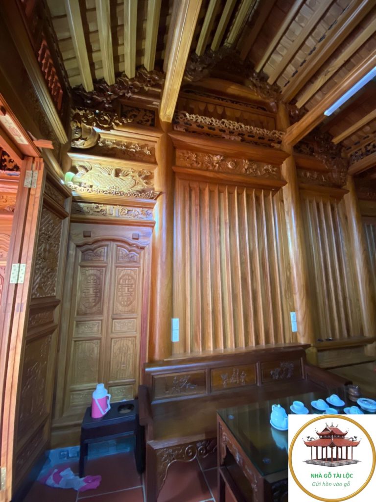 nhà gỗ lim đẹp