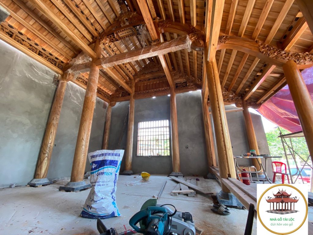 thi công nhà gỗ