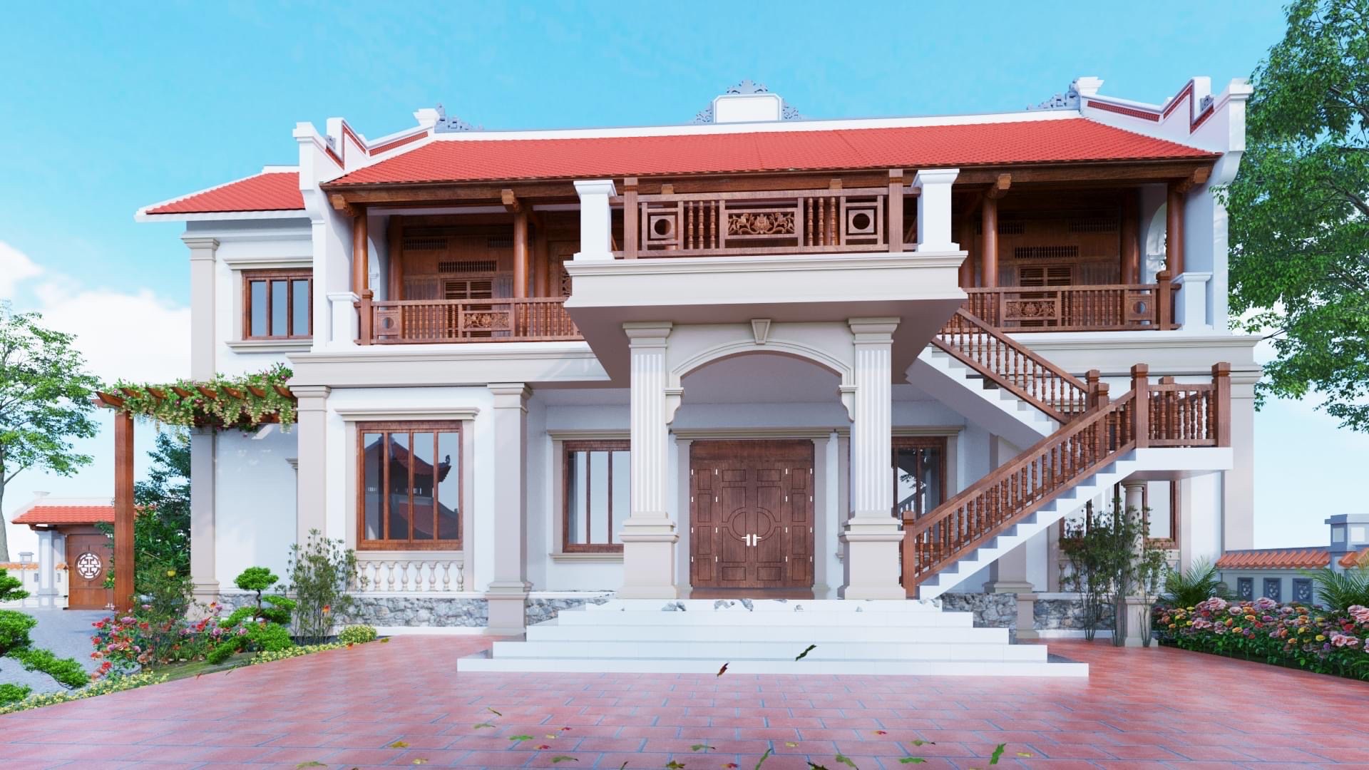 giá nhà gỗ 2 tầng tại Khánh Hòa