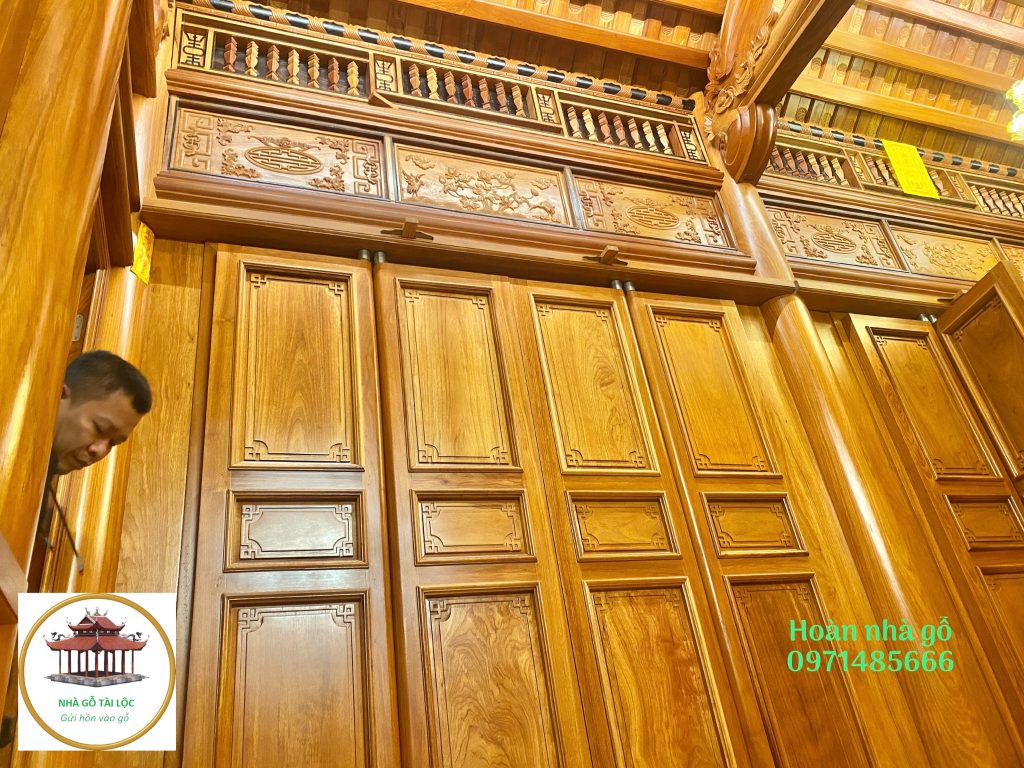 hình ảnh nhà gỗ 3 gian 2