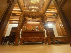 mẫu nhà gỗ 3 gian