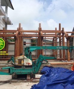 Nhà gỗ 5 gian 22 cột có buồng gói